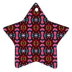 E 2 Star Ornament (two Sides)