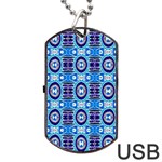 E 6 1 Dog Tag USB Flash (Two Sides) Front