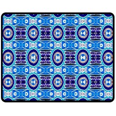 E 6 1 Double Sided Fleece Blanket (medium)  by ArtworkByPatrick