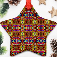 E 8 Star Ornament (two Sides) by ArtworkByPatrick