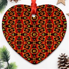 Rby 31 Heart Ornament (two Sides) by ArtworkByPatrick