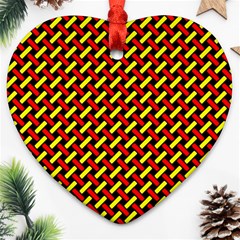 Rby 32 Heart Ornament (two Sides) by ArtworkByPatrick