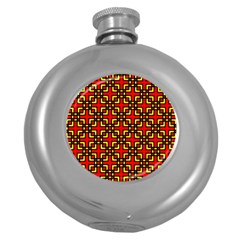 Rby 34 Round Hip Flask (5 Oz) by ArtworkByPatrick