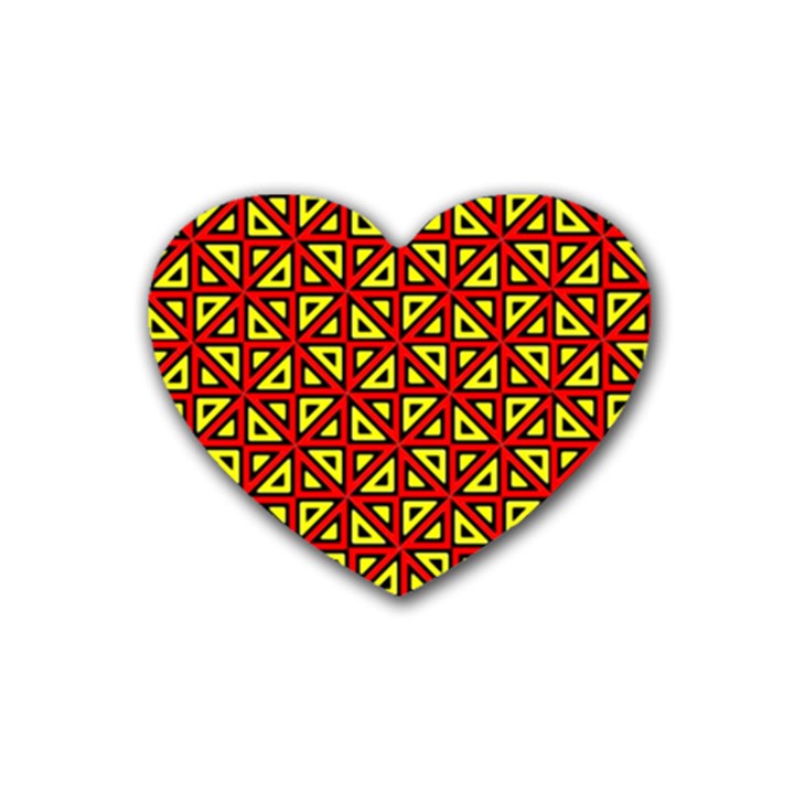 Rby 36 Rubber Coaster (Heart) 