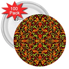 Rby 41 3  Buttons (100 pack) 