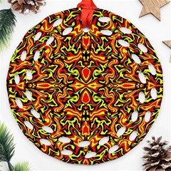 Rby 41 Round Filigree Ornament (Two Sides)