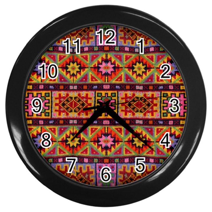 F 1 Wall Clock (Black)