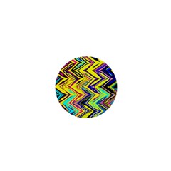 Mycolorfulchevron 1  Mini Magnets by designsbyamerianna