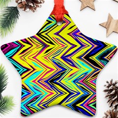 Mycolorfulchevron Ornament (star)