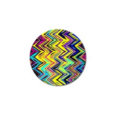 Mycolorfulchevron Golf Ball Marker by designsbyamerianna