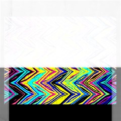 Mycolorfulchevron Rectangular Jigsaw Puzzl by designsbyamerianna