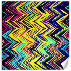 Mycolorfulchevron Canvas 12  X 12  by designsbyamerianna