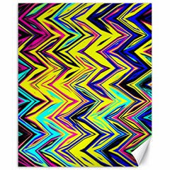 Mycolorfulchevron Canvas 16  X 20  by designsbyamerianna