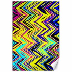 Mycolorfulchevron Canvas 20  X 30  by designsbyamerianna