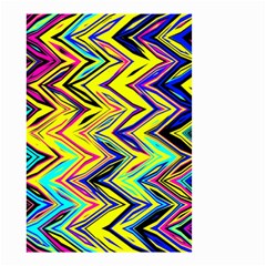 Mycolorfulchevron Small Garden Flag (two Sides) by designsbyamerianna