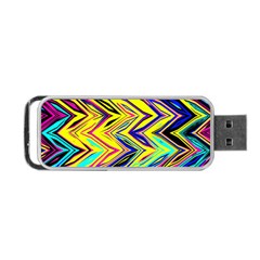 Mycolorfulchevron Portable Usb Flash (two Sides) by designsbyamerianna