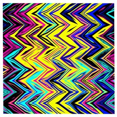 Mycolorfulchevron Wooden Puzzle Square by designsbyamerianna