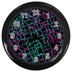 1980chaos Wall Clock (black)