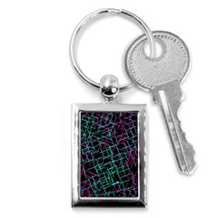 1980chaos Key Chain (rectangle) by designsbyamerianna