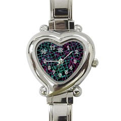 1980chaos Heart Italian Charm Watch by designsbyamerianna