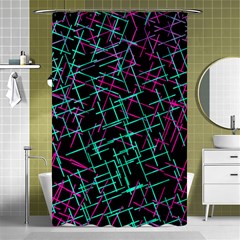 1980chaos Shower Curtain 48  X 72  (small)  by designsbyamerianna