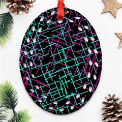 1980chaos Ornament (oval Filigree)