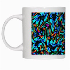 F 5 White Mugs by ArtworkByPatrick