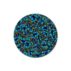 F 5 Rubber Coaster (round)  by ArtworkByPatrick