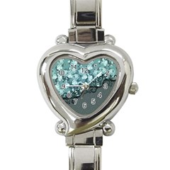 Wonderful Roses, A Touch Of Vintage Heart Italian Charm Watch by FantasyWorld7