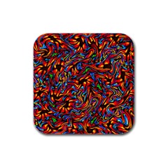 F 5 1 Rubber Square Coaster (4 pack) 