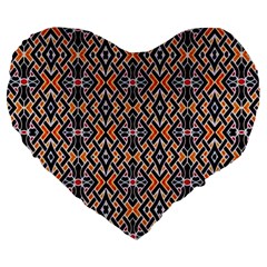 F6 1 Large 19  Premium Heart Shape Cushions by ArtworkByPatrick