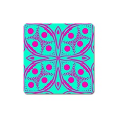 Butterfly Square Magnet by designsbyamerianna