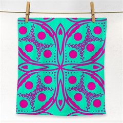 Butterfly Face Towel by designsbyamerianna