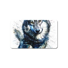 Gray Wolf - Forest King Magnet (name Card) by kot737