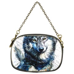 Gray Wolf - Forest King Chain Purse (one Side) by kot737