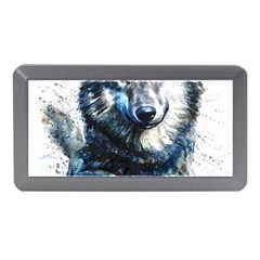 Gray Wolf - Forest King Memory Card Reader (mini) by kot737