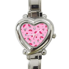 Summer Heart Italian Charm Watch by scharamo