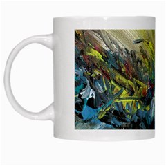 Original Abstract Art White Mugs by scharamo