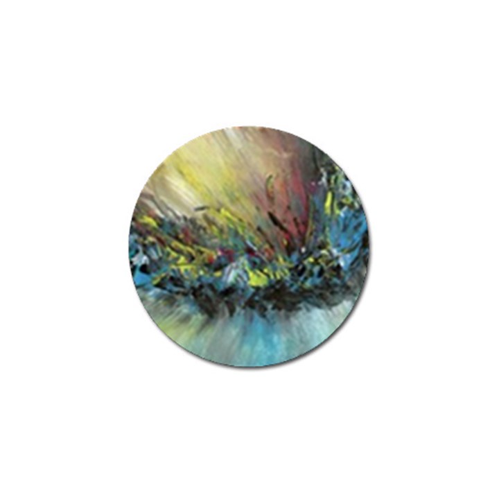 Original Abstract Art Golf Ball Marker