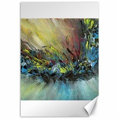 Original Abstract Art Canvas 12  X 18  by scharamo