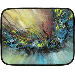 Original Abstract Art Fleece Blanket (mini) by scharamo