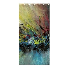 Original Abstract Art Shower Curtain 36  X 72  (stall)  by scharamo