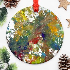 Original Abstract Art Ornament (round) by scharamo