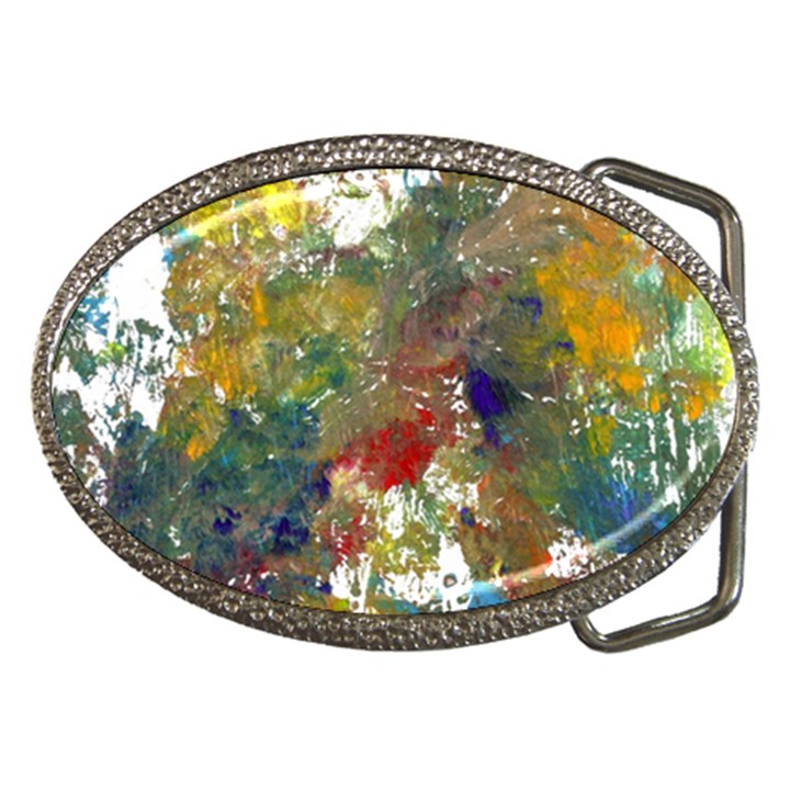 Original Abstract Art Belt Buckles