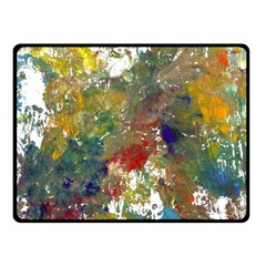 Original Abstract Art Fleece Blanket (small) by scharamo