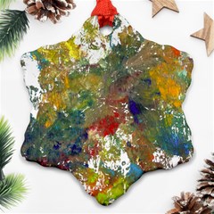 Original Abstract Art Ornament (snowflake)