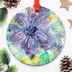 Original Abstract Art Ornament (round) by scharamo