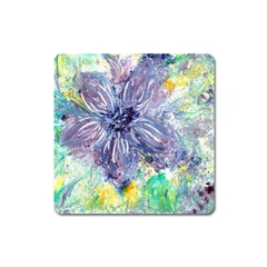 Original Abstract Art Square Magnet by scharamo