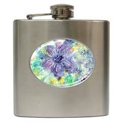 Original Abstract Art Hip Flask (6 Oz) by scharamo