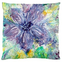 Original Abstract Art Large Cushion Case (one Side) by scharamo